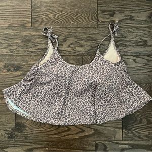 Kortni Jeane swing top leopard floral medium